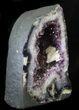 Amethyst & Calcite Geode From Brazil - lbs #34448-2